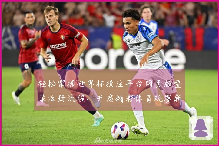 轻松掌握世界杯投注平台网页版登录注册流程，开启精彩体育观赛新体验